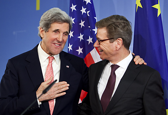 Aussenminister Westerwelle trifft amerikanischen Aussenminister Kerry