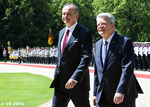 Slowakischer Präsident zu Besuch beim Bundespräsidenten Gauck